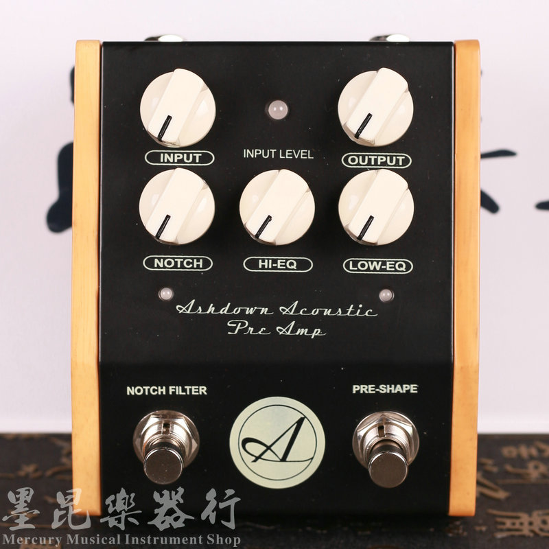 Ashdown Acoustic Preamp原声民谣木吉他电箱效果器前级均衡DI盒