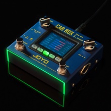 JOYO电子管吉他贝斯音箱箱体模拟IR单块效果器DI盒CAB BOX后级R08
